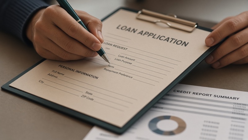 Checklist for improving fair-credit personal loan approval odds