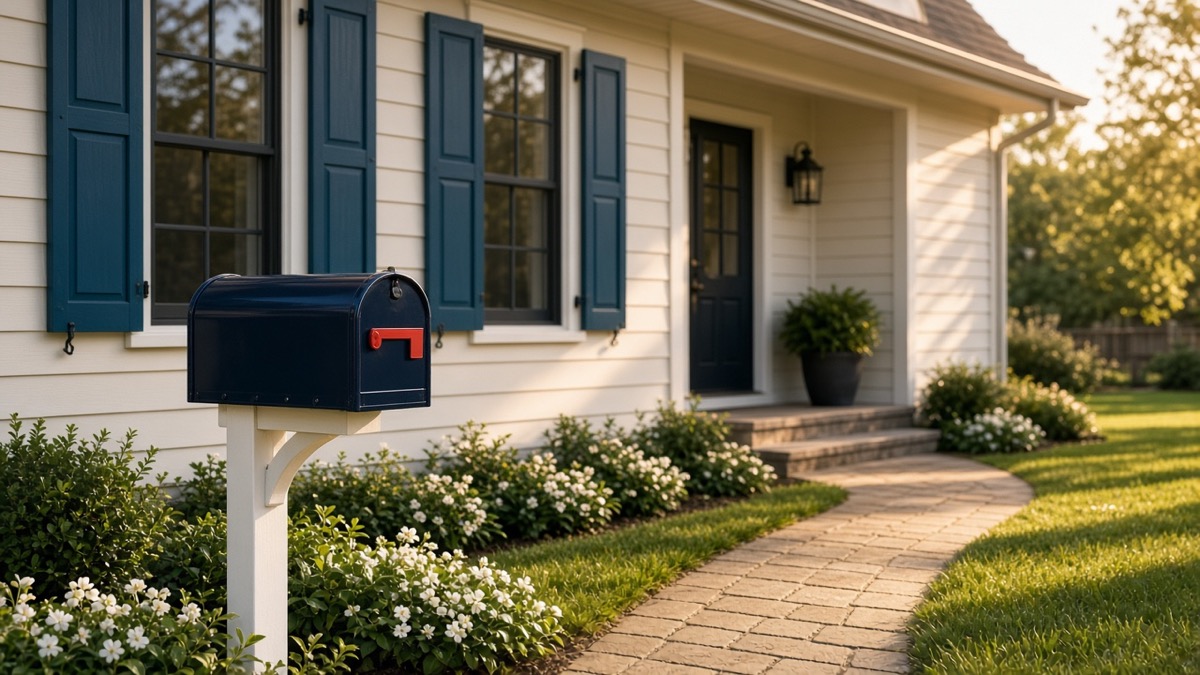 Homeowner reviewing mortgage refinance rate options at home